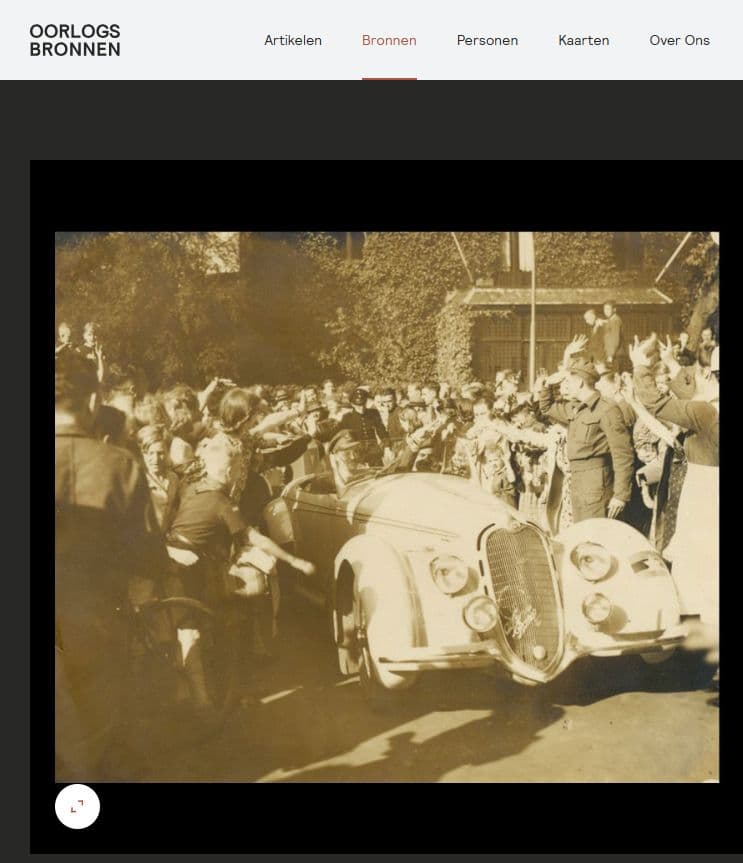 Prins Bernhard in bevrijd Nederland